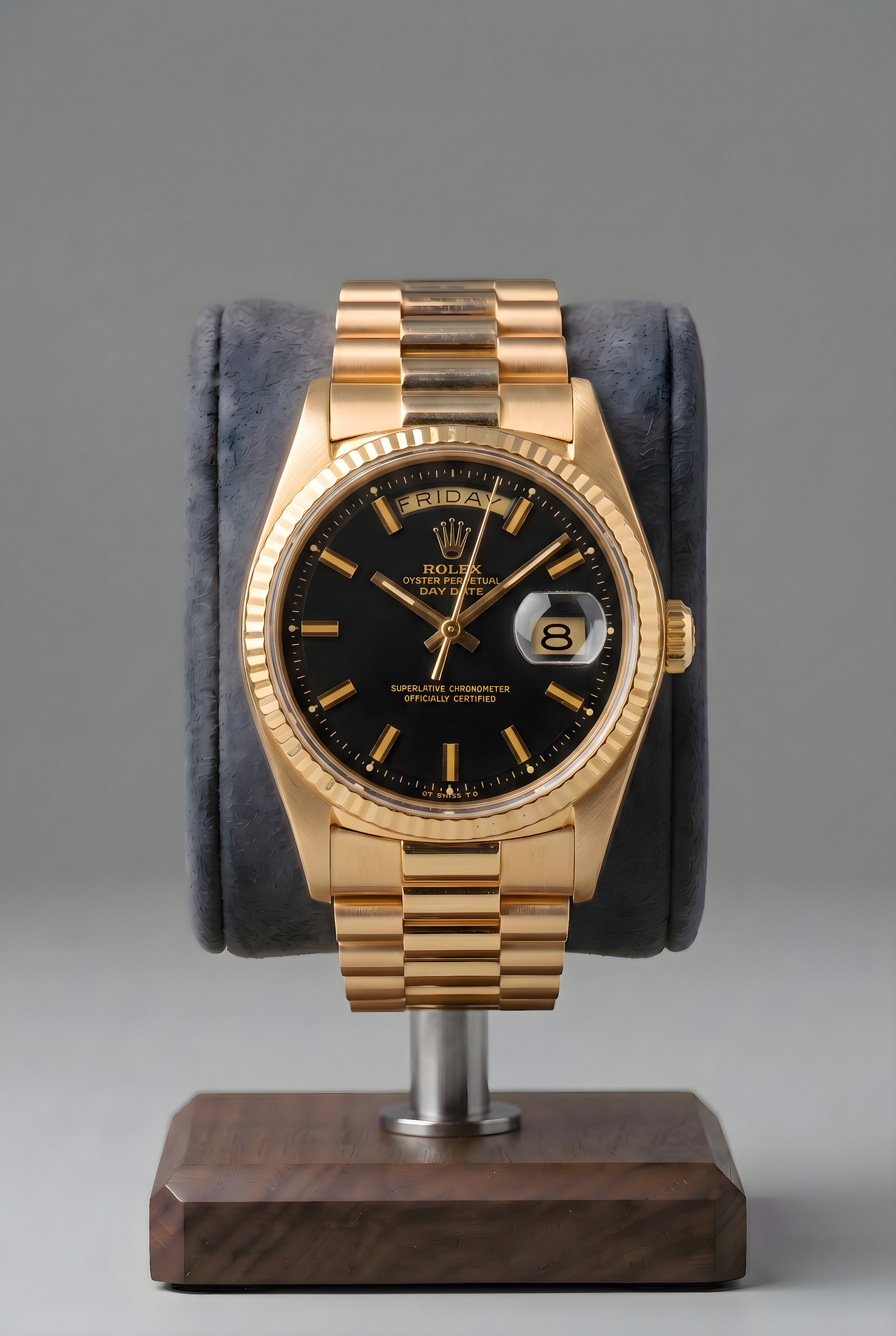 Rolex Day-Date ref 1803 Black Sigma Dial